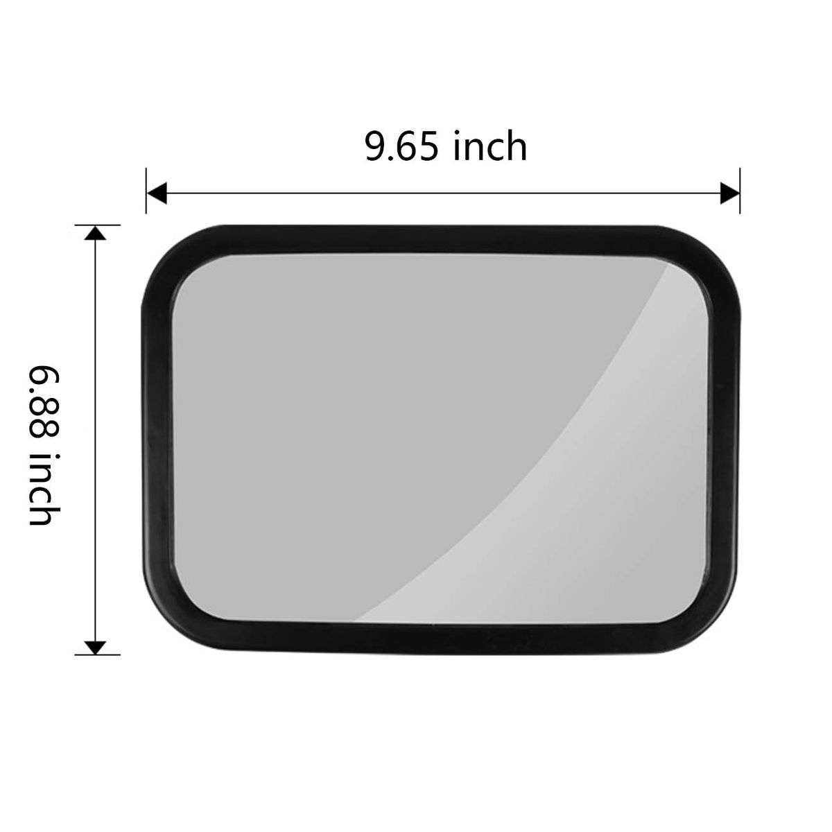 Rearview mirror 360° rotating  car baby rearview mirror