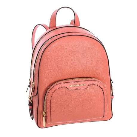 Michael Kors Jaycee Medium Zip Pocket Backpack Sherbert Color - 35S2G8TB2L