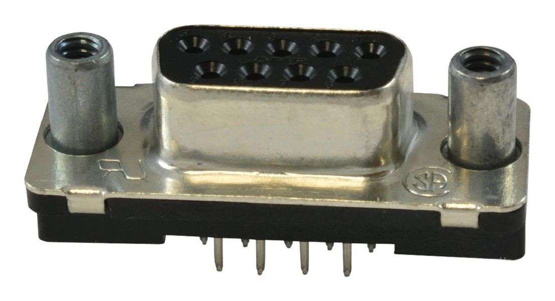 TE Connectivity (1-5747150-4) D Sub Connector, DB9, 9 Contacts, Receptacle
