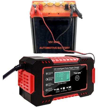 RJTianye 12V intelligent Pulse Repair Charger