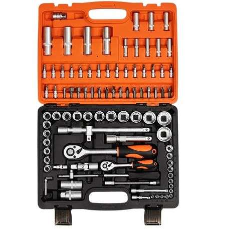 Kendo - 94 Piece Socket Tool Set in Carry Case - Kendo - 94 Piece Socket Tool Set in Carry Case
