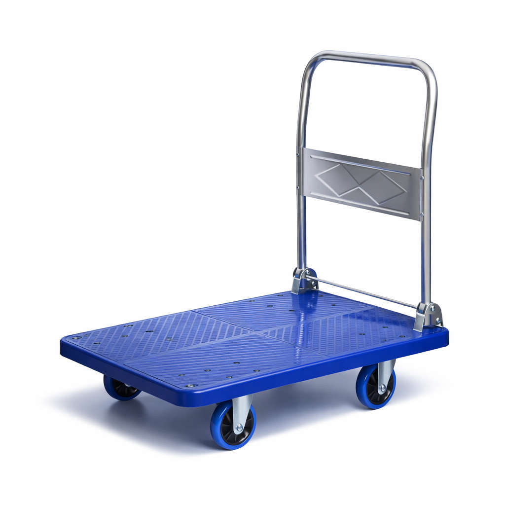 100kg Platform Trolley - Heavy Duty, Foldable