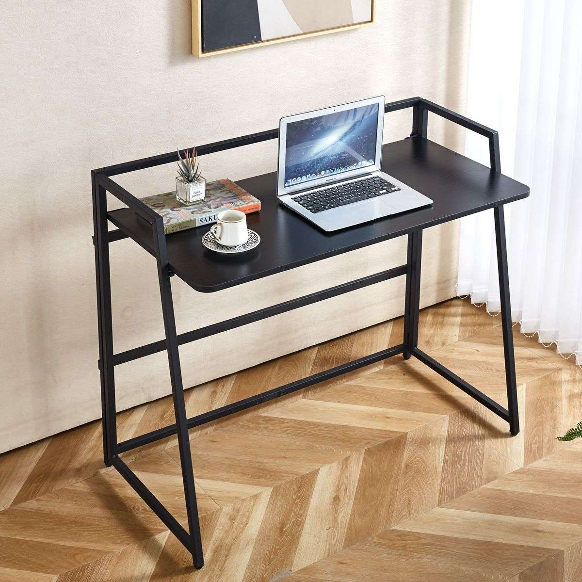 Folding Table Study Desk Work Computer Desk Home Office Desk Dressing Table