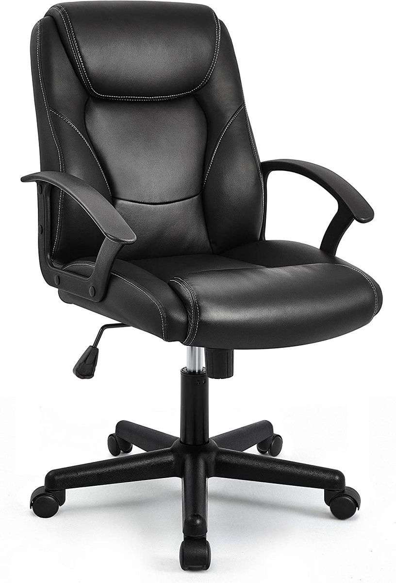 Home Office Chair Ergonomic Desk Chair Swivel - Black