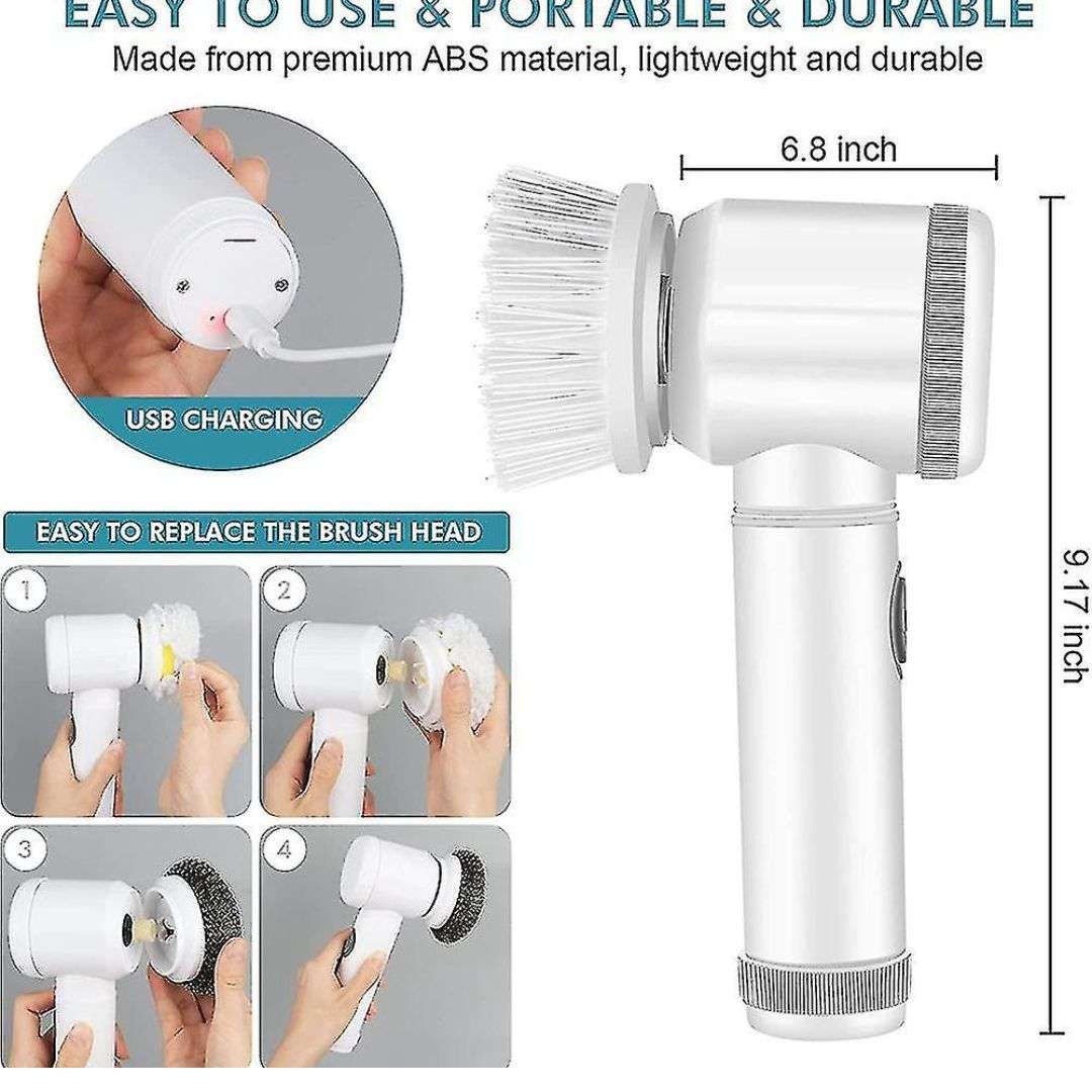 Motorized Cleaning Brush Kit