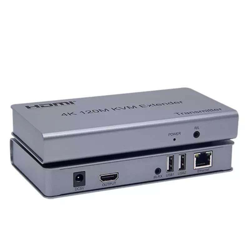 4K 120M KVM HDMI Extender with IR Control HDMI loop & HDMI audio
