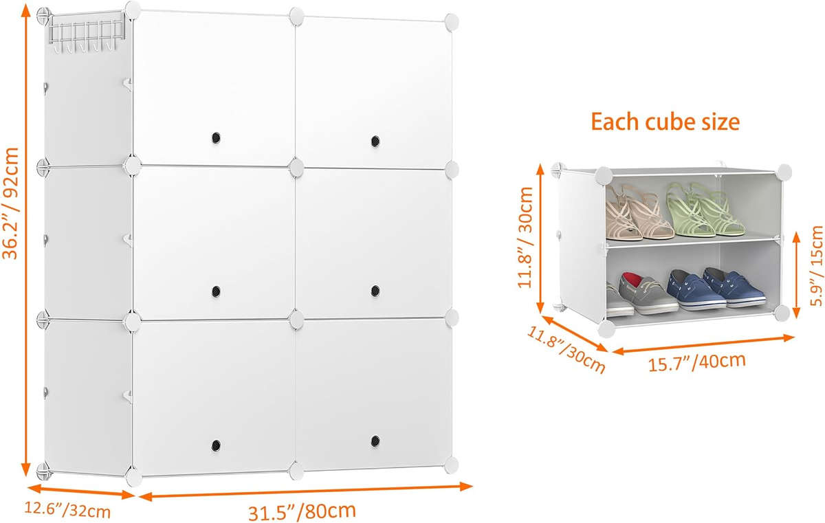 32 Pair Shoe Rack Organizer