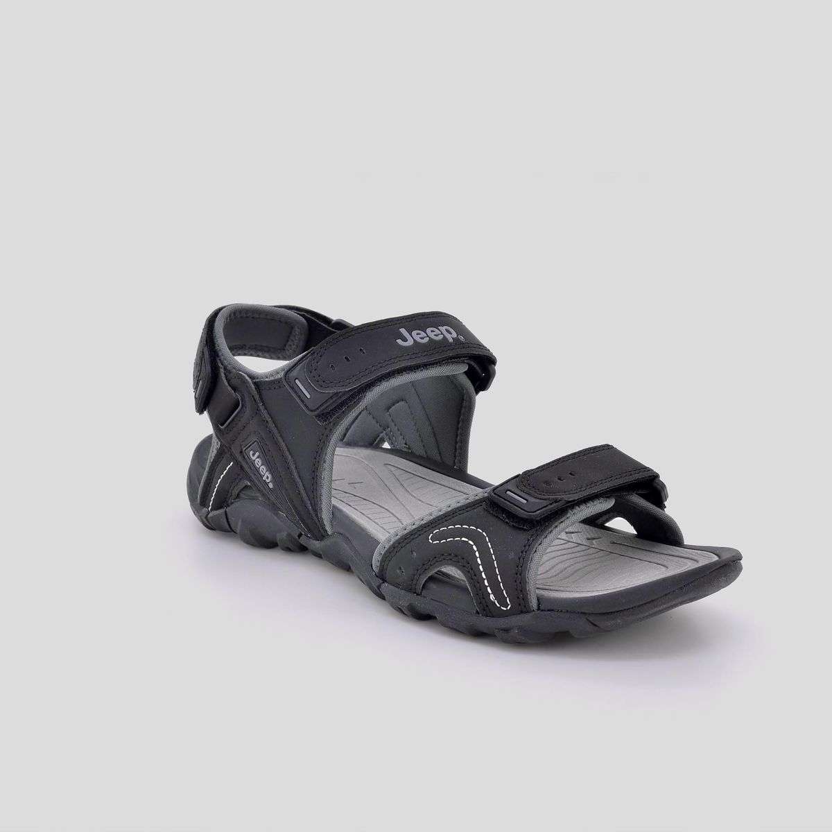 JEEP HURICANE ADVENTURE BLACK SANDAL
