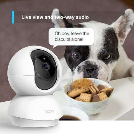 Tp-Link - Tapo C210 3MP Pan/Tilt Home Security Tracking Wi-Fi Camera - Tp-Link - Tapo C210 3MP Pa...