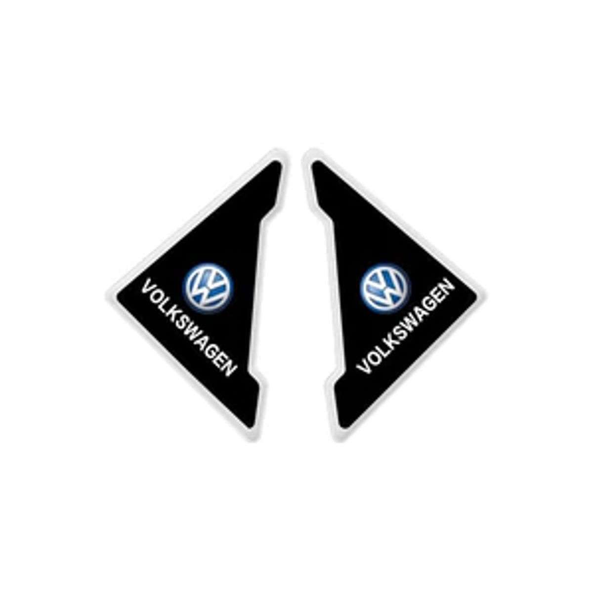 2 Piece VW Triangle Car Door Protector Cover Protector Sticker