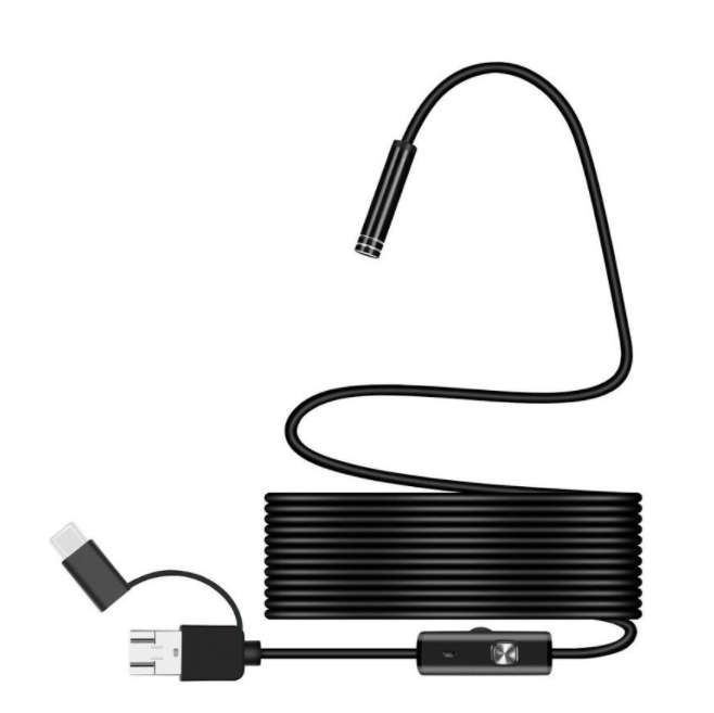 3 in 1 USB, Micro USB & Type C Endoscope