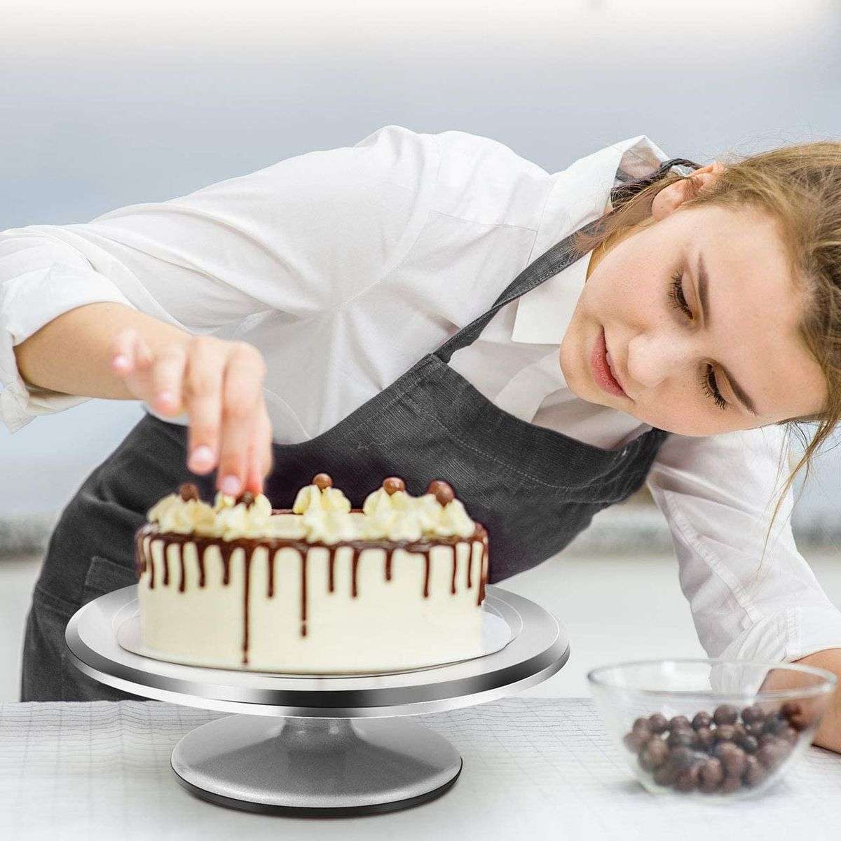 35 In 1 Aluminium Cake Turntable