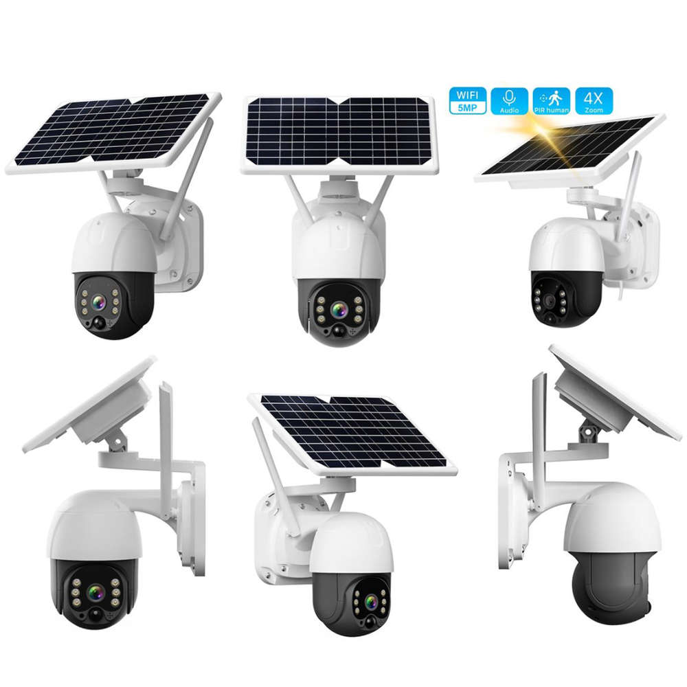 PTZ Wifi Solar Camera Outdoor