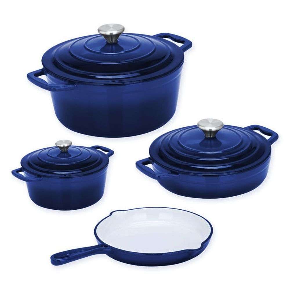 Cast Iron Pot Set -7 Piece