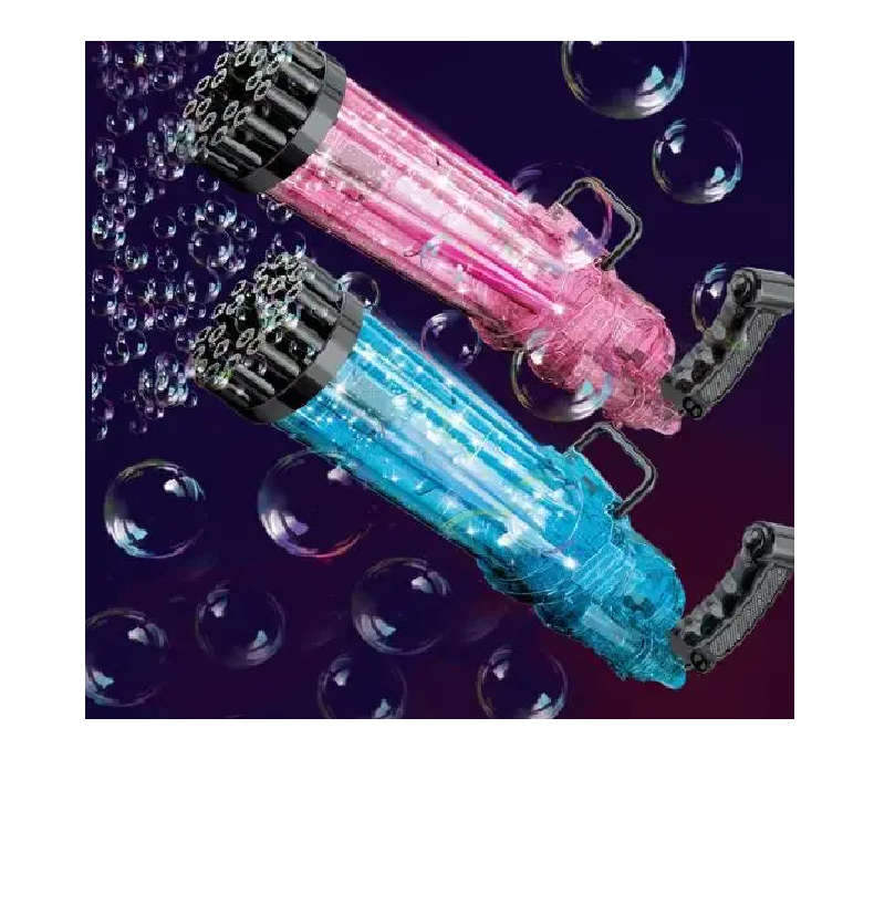 Kids 21-hole Bubble Machine Automatic Bubble