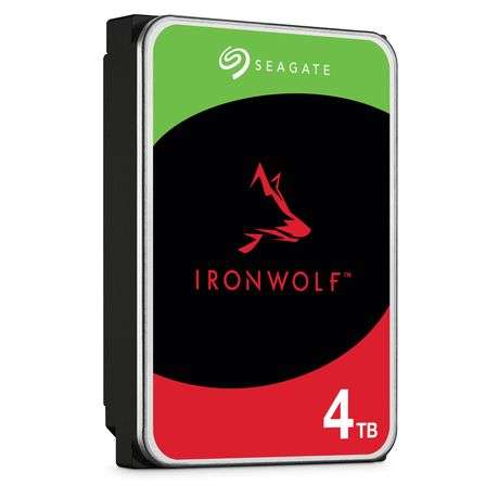 Seagate - IronWolf NAS 4TB SATA Hard Drive - Seagate - IronWolf NAS 4TB SATA Hard Drive