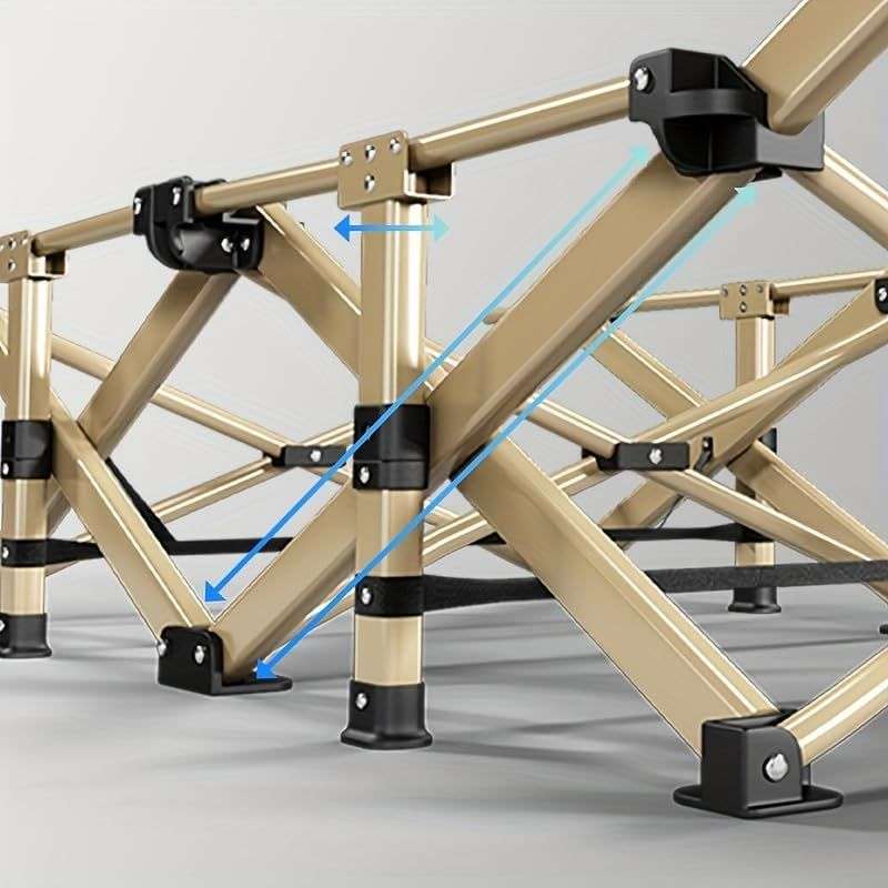 Easy Relaxation Heavy Duty Camping Stretcher Bed
