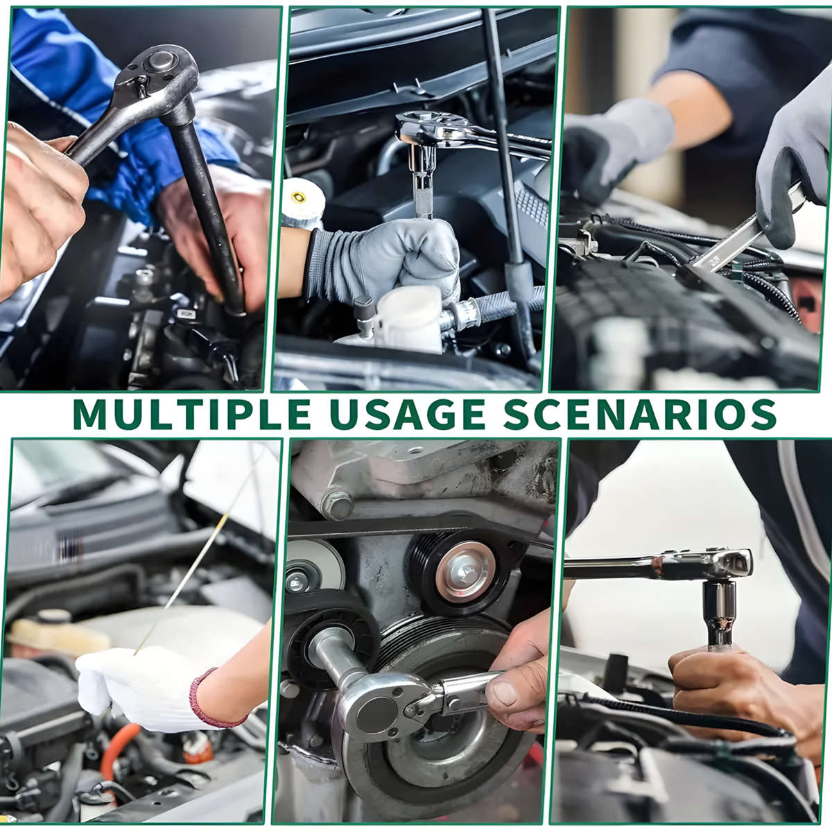 216Pcs Screwdriver Bits Socket, Spanner, and Wrench Sockets Sets Hand Tools