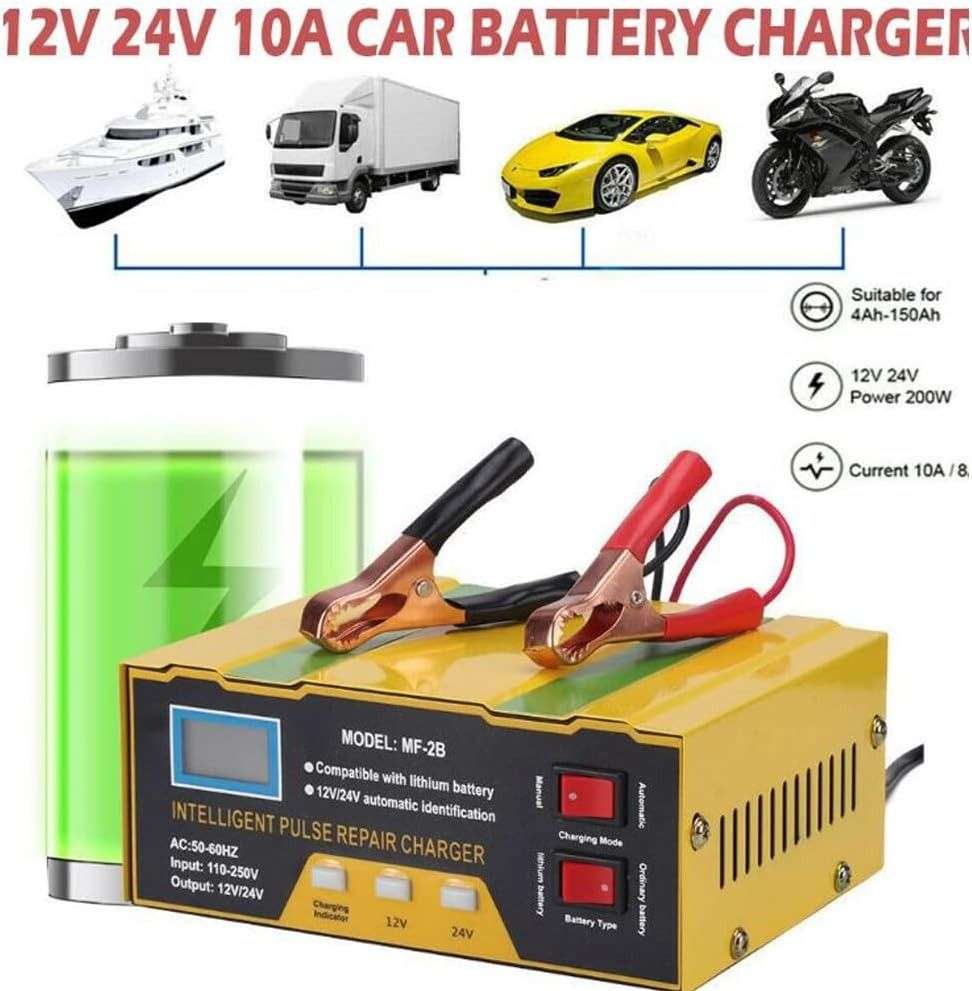 AC250V Full Intelligent Battery Charger 180W Temperature