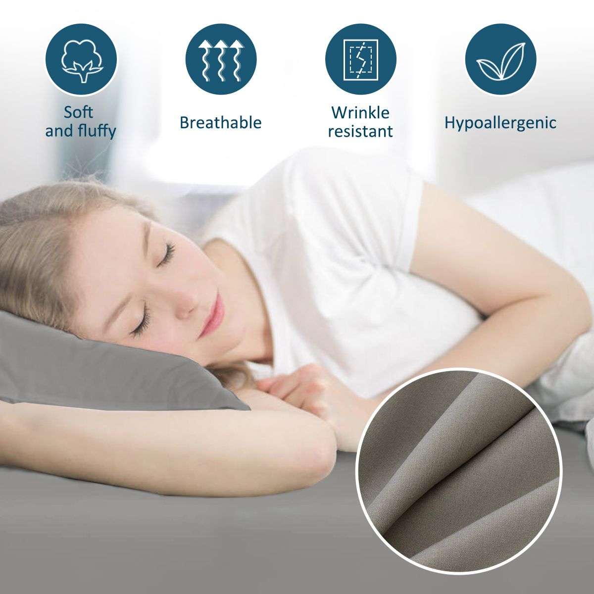 4PC Bed Sheet Set - KING