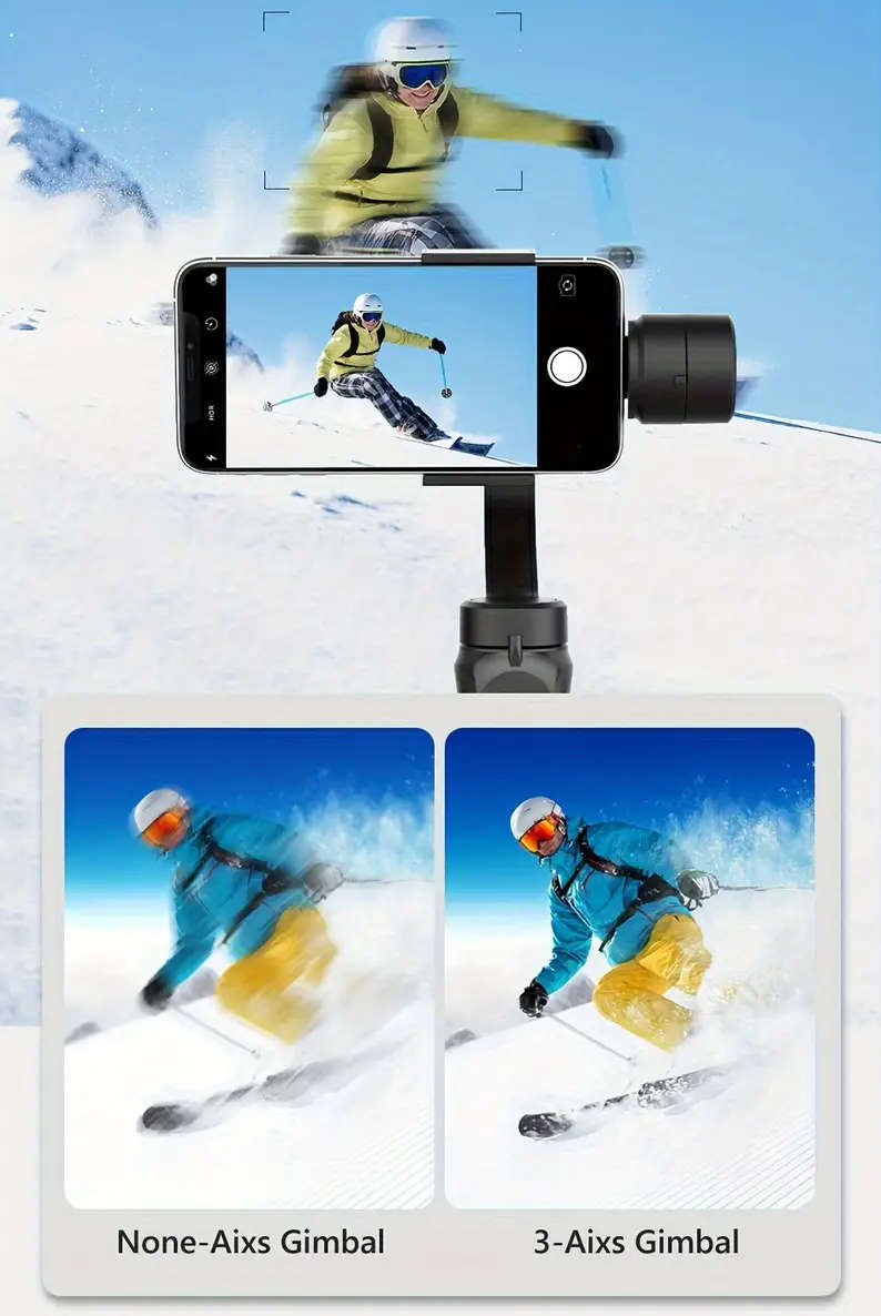 3 axis mobile phone gimbal stabilizer