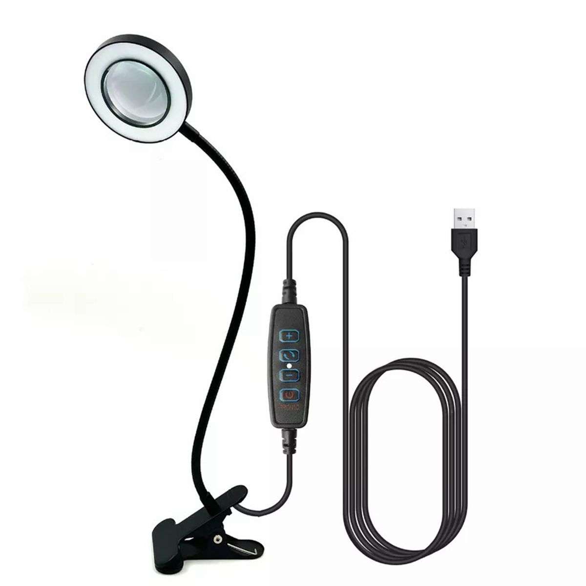 LED Clip Light Eye Protection Reading Lights Desk Lamp USB Bedside lamp