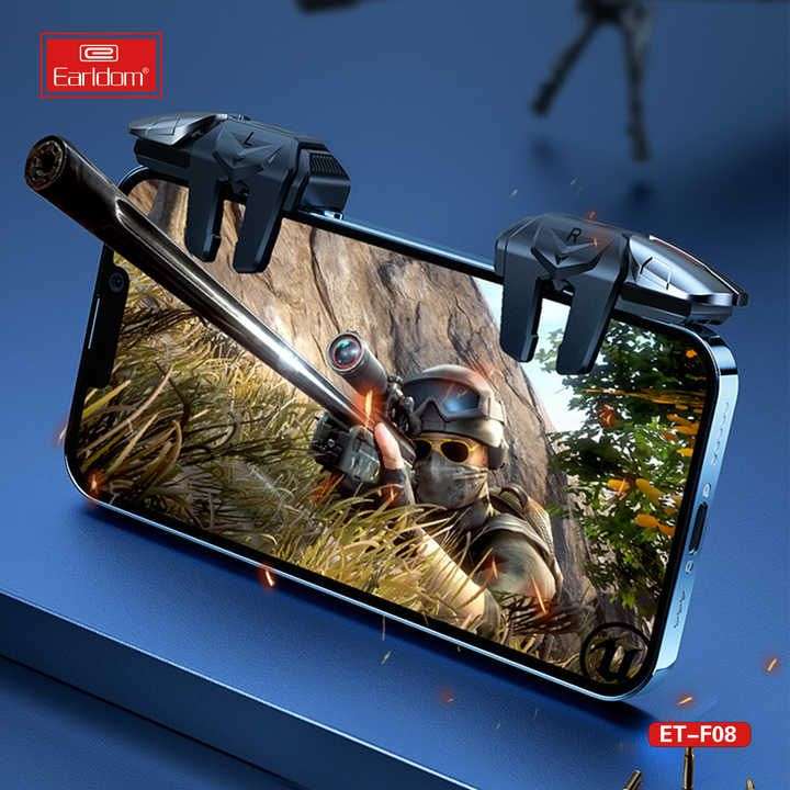 Earldom 6 Finger Mobile Game Trigger/Phone Gaming Controller F08