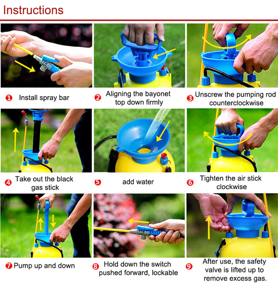 8L Pressure Sprayer