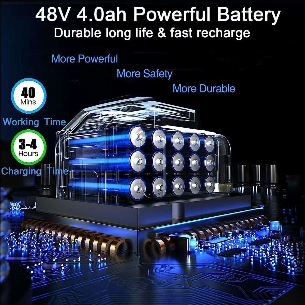 21V Cordless 16" Chain Saw