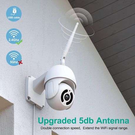 Smart Wifi Outdoor PTZ Camera