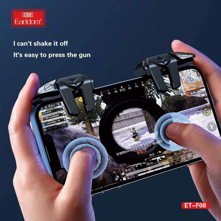 Earldom 6 Finger Mobile Game Trigger/Phone Gaming Controller F08