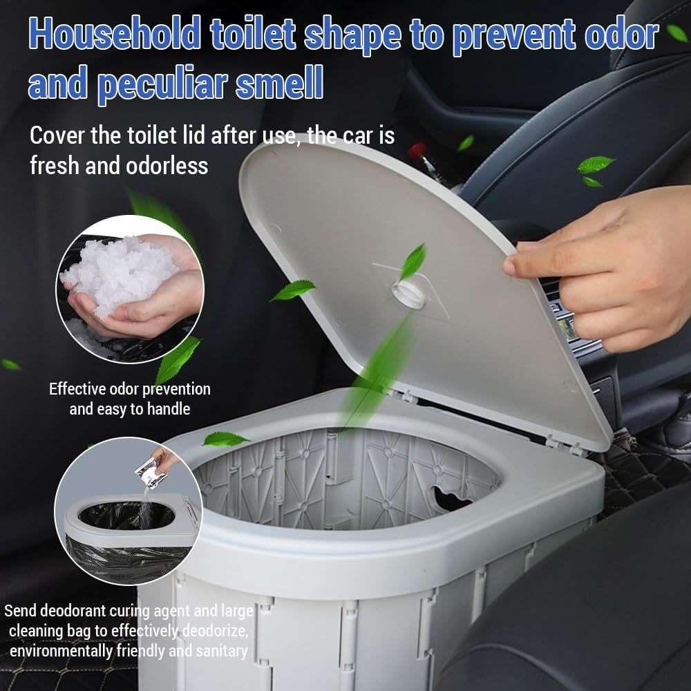 Portable Camping Handy Foldable Toilet for Travel