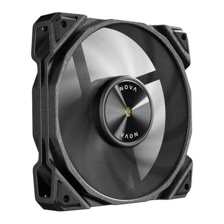 Antec - Nova 120 PWM Fan 3 Pack with Speed Controller - Black - Antec - Nova 120 PWM Fan 3 Pack w...