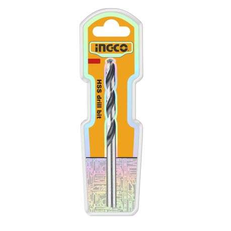 Ingco - Drill Bit (4.5mm) Diameter High Speed Steel Twist Drill Bit - Ingco - Drill Bit (4.5mm) D...
