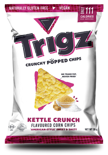 Trigz Crunchy Popped Chips - Mixed Bag (40 x 28g)