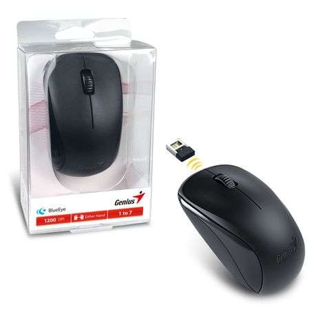 Genius - 2.4GHZ Wireless Blue Eye Sensor Mouse - Genius - 2.4GHZ Wireless Blue Eye Sensor Mouse