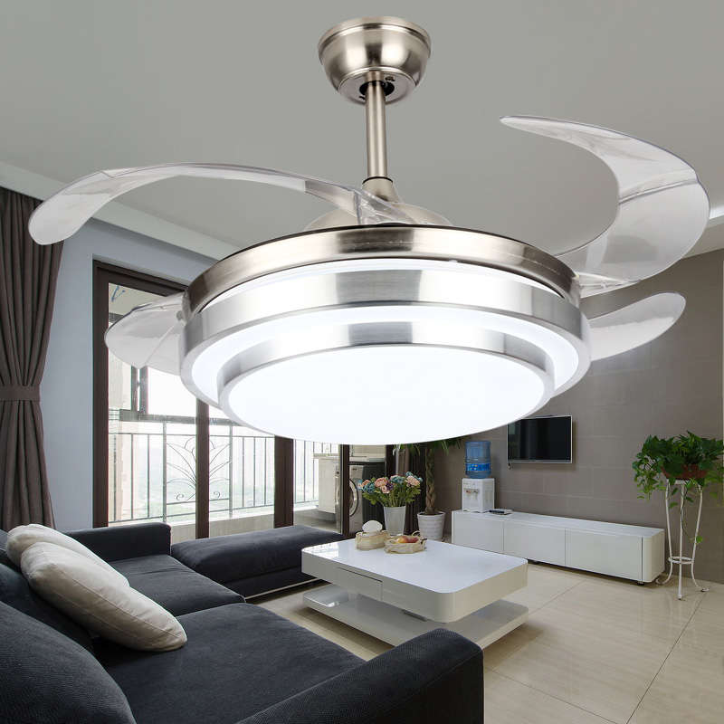 Five Star Fashion 4 Blade Ceiling Fan With Extendable Blades and Light 8505 (Display Item)