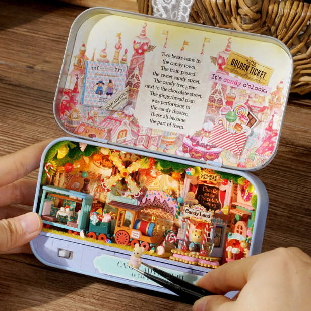 CUTEROOM DIY Miniature Box House - Candylicious Adventure