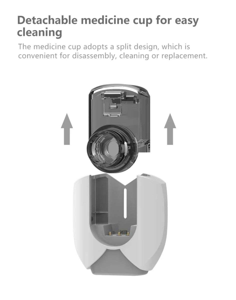 Hands-Free USB Power Mesh Nebulizer