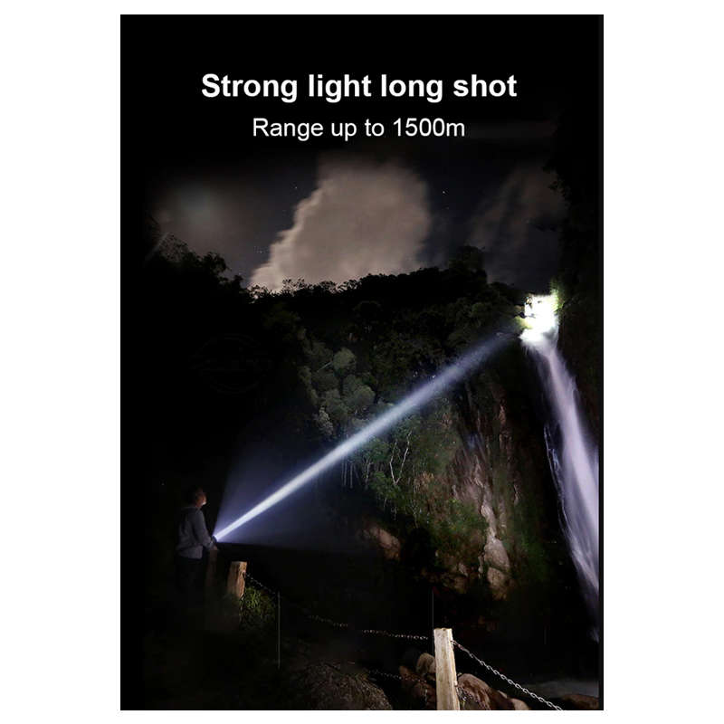 LED High Power Tactical Flashlight Torch
