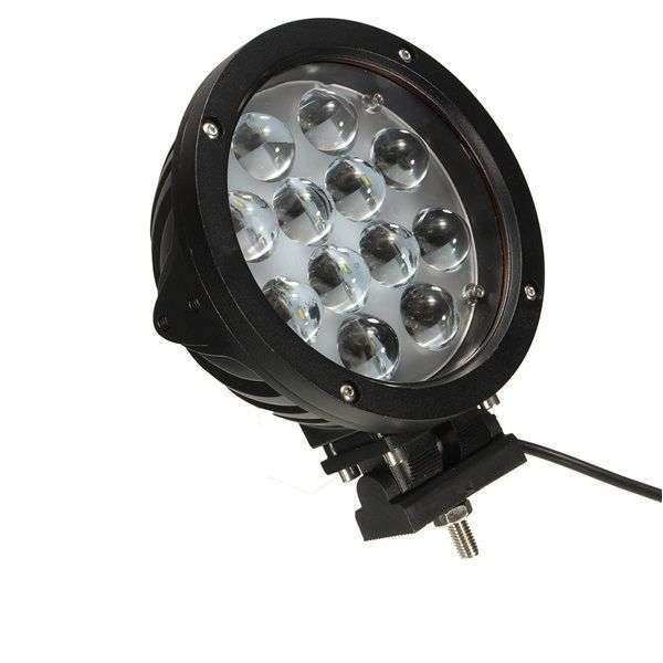 Spot Lights For Offroad Cars 12v 24v 60w 7" Round Driving Lights 1PCS