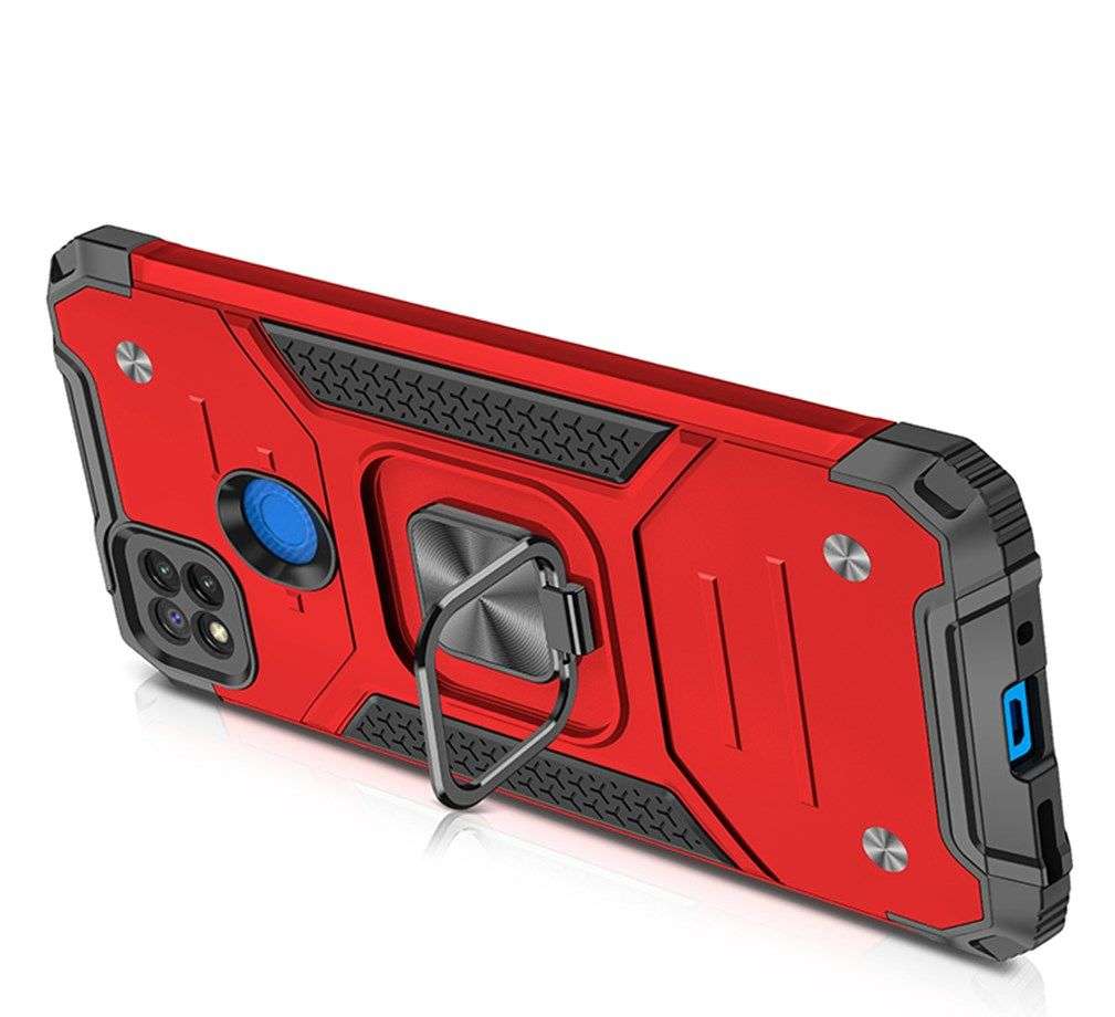 Shockproof Kickstand Ring Stand Armor Case for Xiaomi Redmi 9C