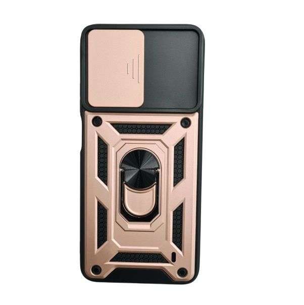 Shockproof Cover With Sliding Camera Protection For Redmi Note 12 Pro Plus