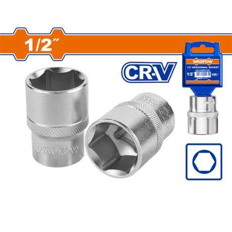 Wadfow - Socket Hex - (1/2") - 10mm - Wadfow - Socket Hex - (1/2") - 10mm
