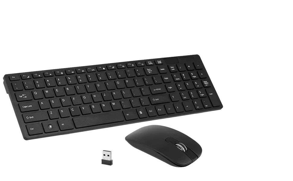 Wireless ultra-thin 2.4G keyboard dock and mouse suite - K-06
