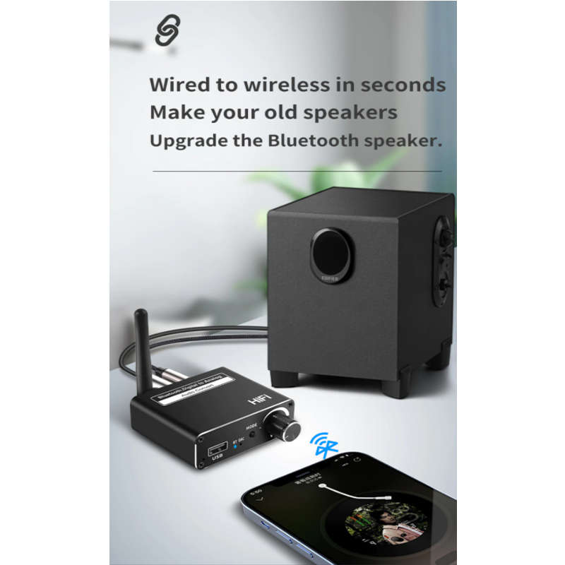 3 in1 Bluetooth 5.0 Wireless Receiver Player