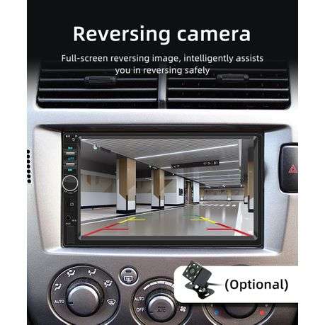 7-Inch Double-DIN Car Stereo with Touchscreen, CarPlay & Android Auto
