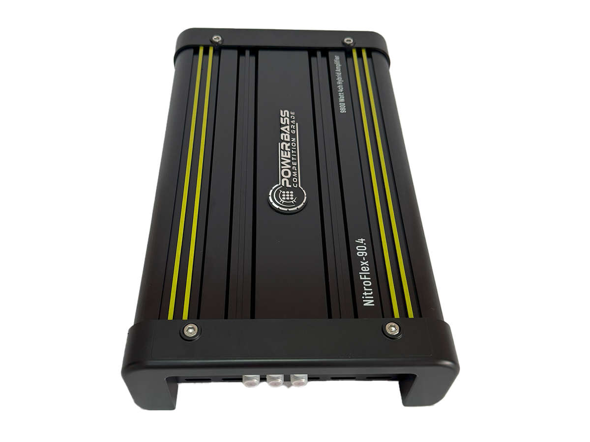 Powerbass NITROFLEX90.4 9800W 90RMSX4 4-Channel Amplifier