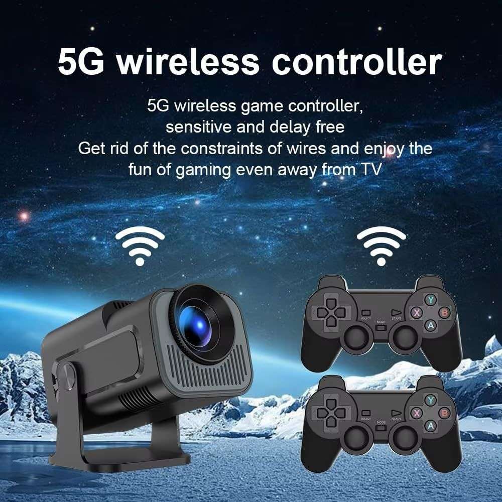 Terdove-Portable LED Projector with WiFi & Bluetooth&Home Theater Projector