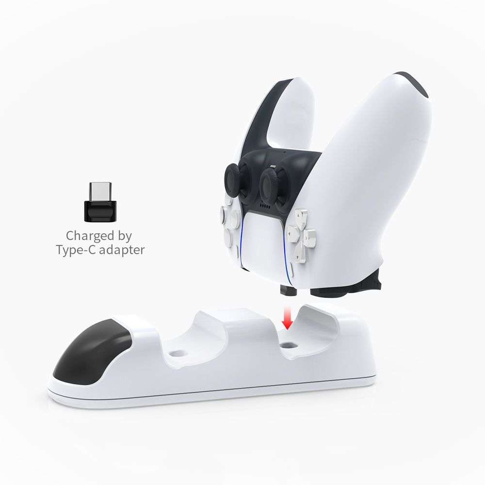 Dobe Dual Charging Dock For PS5 Controller - TP5-0506